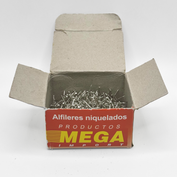 Caja de alfileres niquelados 20,30 mm - Imagen 3